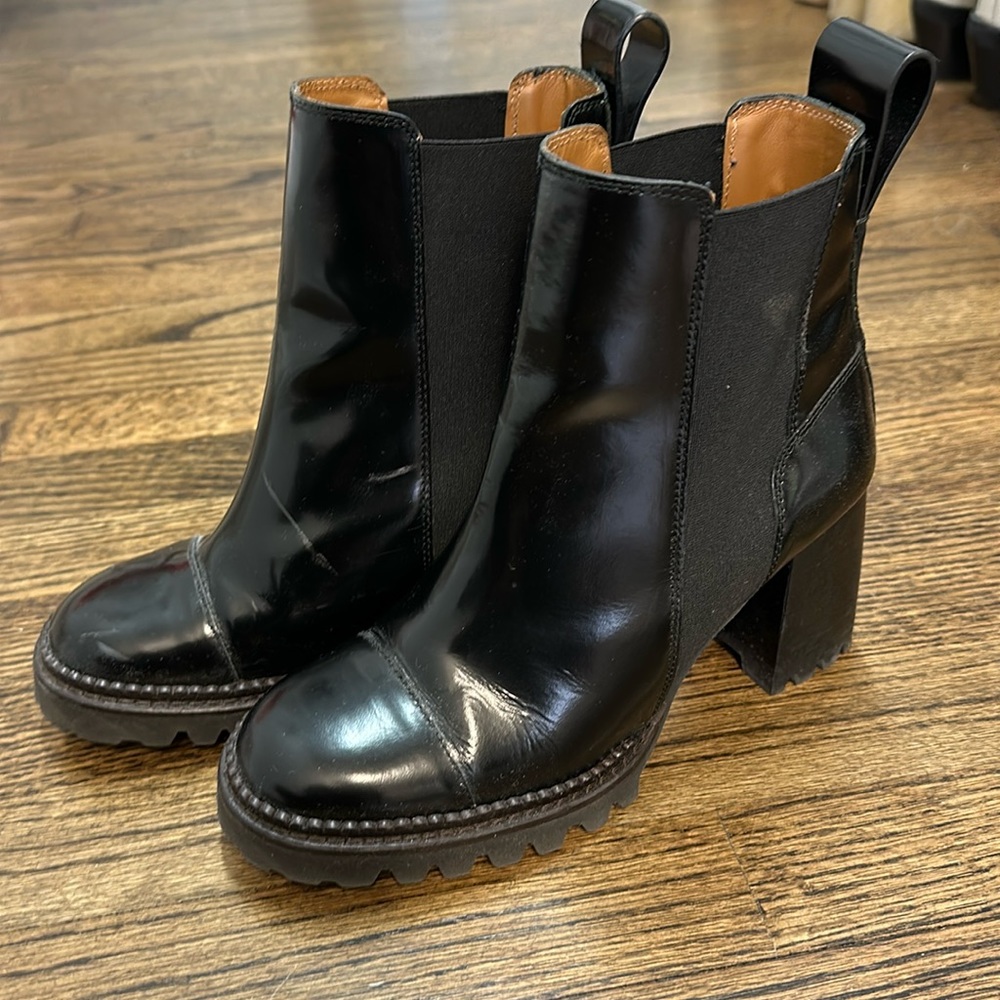 See by Chloe Chels Mall Lug Chunky Boots